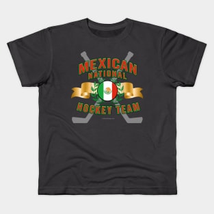 Mexican National Hockey Team Kids T-Shirt